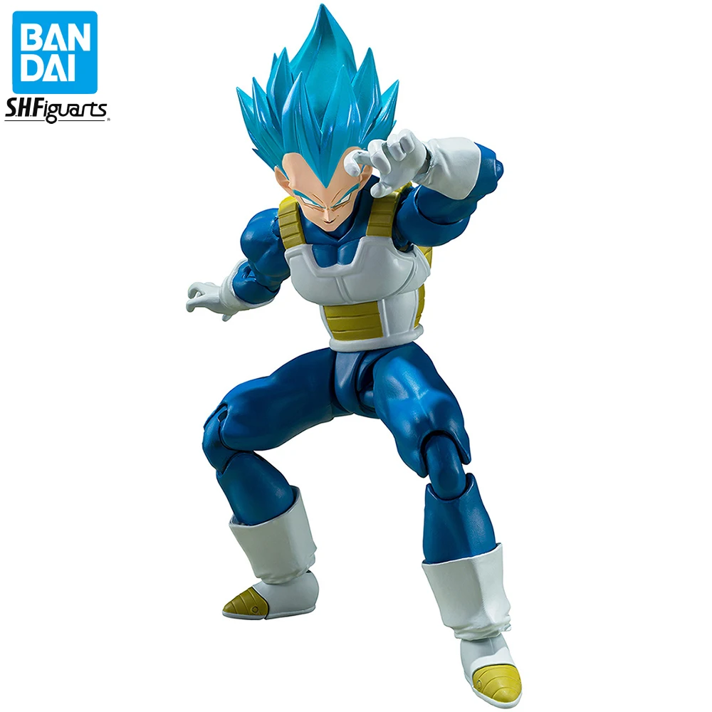 

BANDAI S.H.Figuarts Super Saiyan God Super Saiyan VEGETA (The Pride of Saiyans) 135 mm Nice Anime Action Figure Model Toys