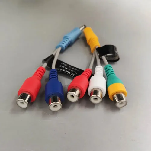 Imagen 2 del producto BN39-02242A BN39-02243A BN39-02190A BN39-02189A es para juego combinado de cables de género CC a RCA Q6 Q7 Q8 Q9 MU KU AV línea de salida de señal