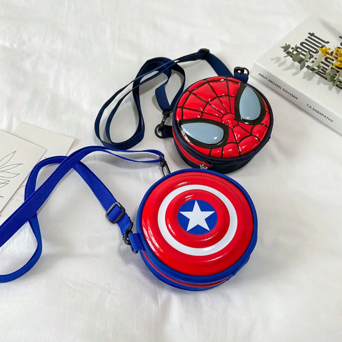 

Disney Spider-Man Shoulder Bag Men's Crossbody Small Bag Fashion Chest Bag Coin Purse Shoulder Bag Workwear Crossbody Bag Versat