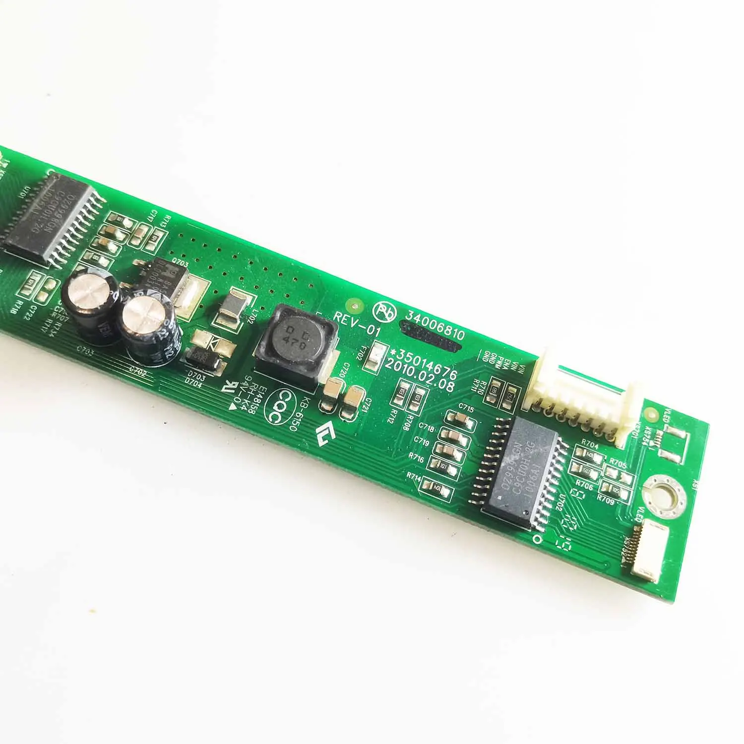 Alta tensão Bar Inverter, E148158 RH-K4 REV-01, 34006810