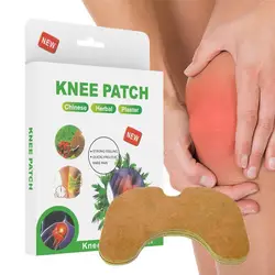 Knee Relief Patch 10 Patches Wormwood Hurt Relief Patches Knee Relief Patch Paste Back Hurt Relief Heat Patches For Hurt Relief