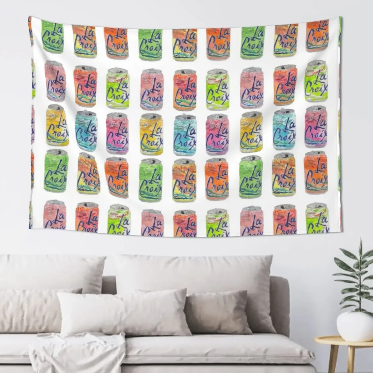

La Croix Cans Tapestry Cute Decor Wall Deco Tapestry