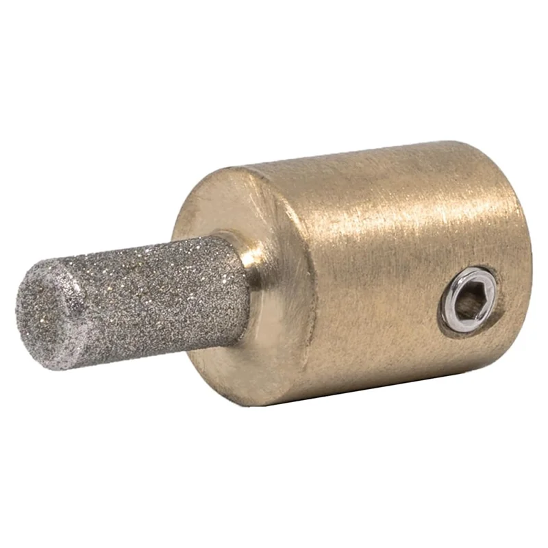 1 3/4 1/4 Inch Stained Glass Diamond Grinder Bit Tools 3 Sizes Brass Core Stained Glass Grinder Bits Easy Install