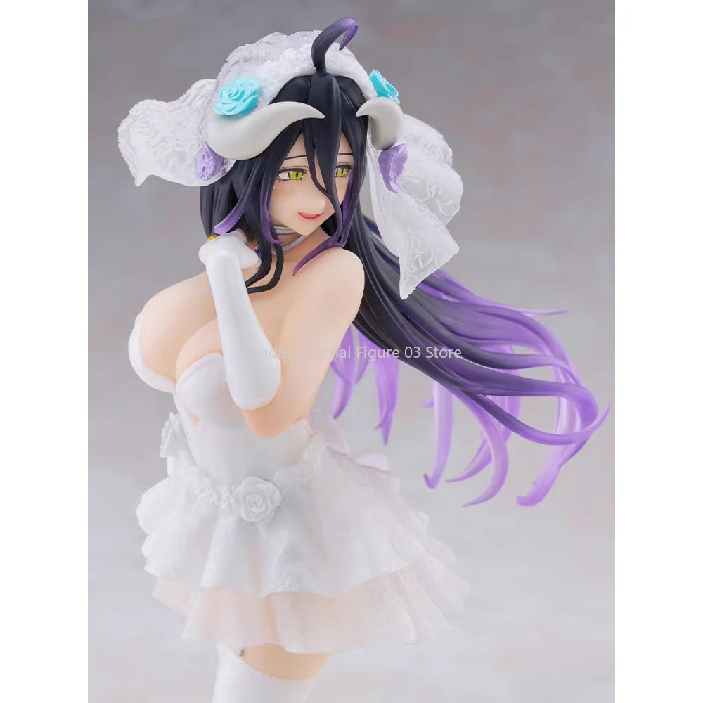 ต้นฉบับอะนิเมะรูป Bandai Taito Albedo Coreful Overlord Action ตุ๊กตา PVC ของเล่นสะสมตุ๊กตา