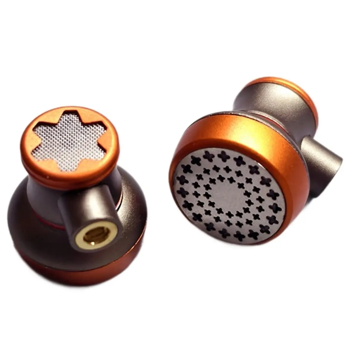 update. 14.2mm HIFI Dual Dynamic Driver Only Earbuds Flat Head Earbuds Hi-Fi IEM Headphone