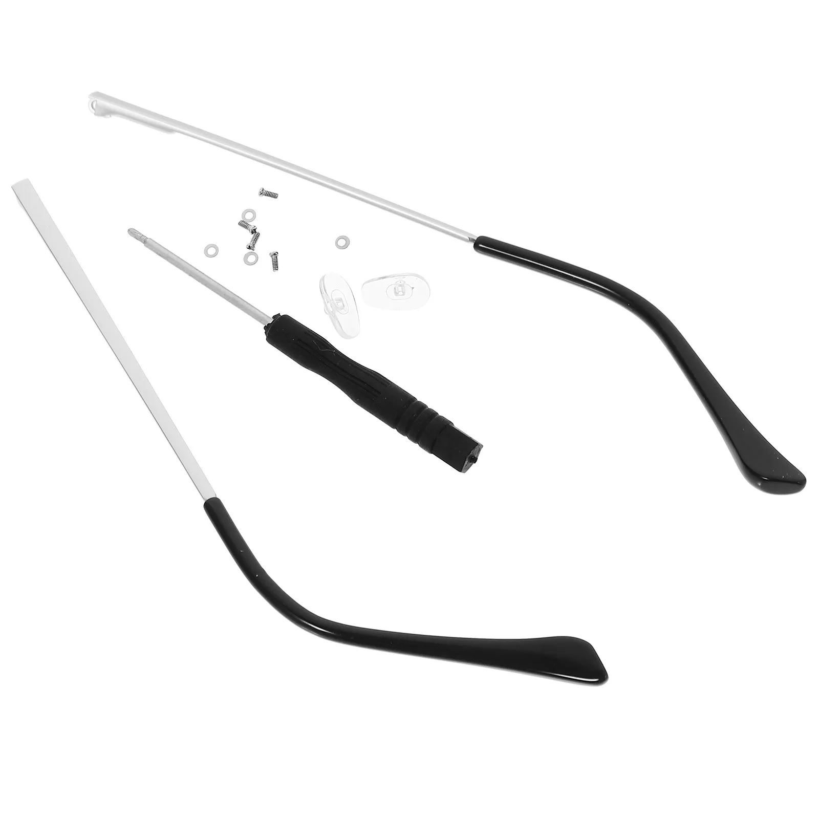

1 Pair Universal Glasses Arm Replacement Metal Eyeglasses Temples Repair Kit Sunglasses Replacement Frame Legs