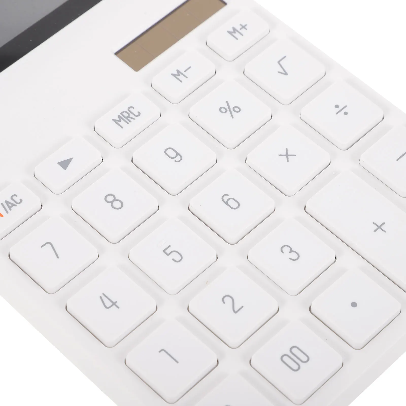 Digital Desktop Calculators Large Display White Abs Student Office Tools Scientific Calculator Plastic Solar Power