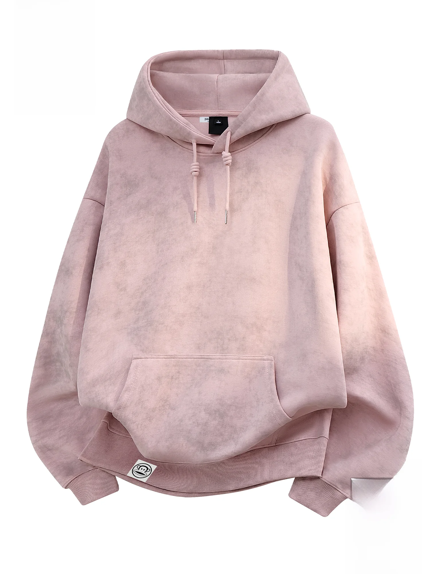 

PaulFrank Loose Fit Tie Dye Hoodie Long Sve Men's Winter Casual Sweatirt Couple Matching Comfortable Cotton Polyester Blend