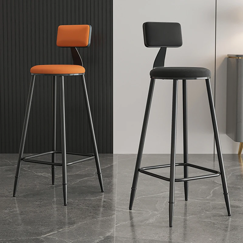 Lounge Fashion Bar Stool Nordic Luxury Designer Library Bar Stool Barber Ultralight