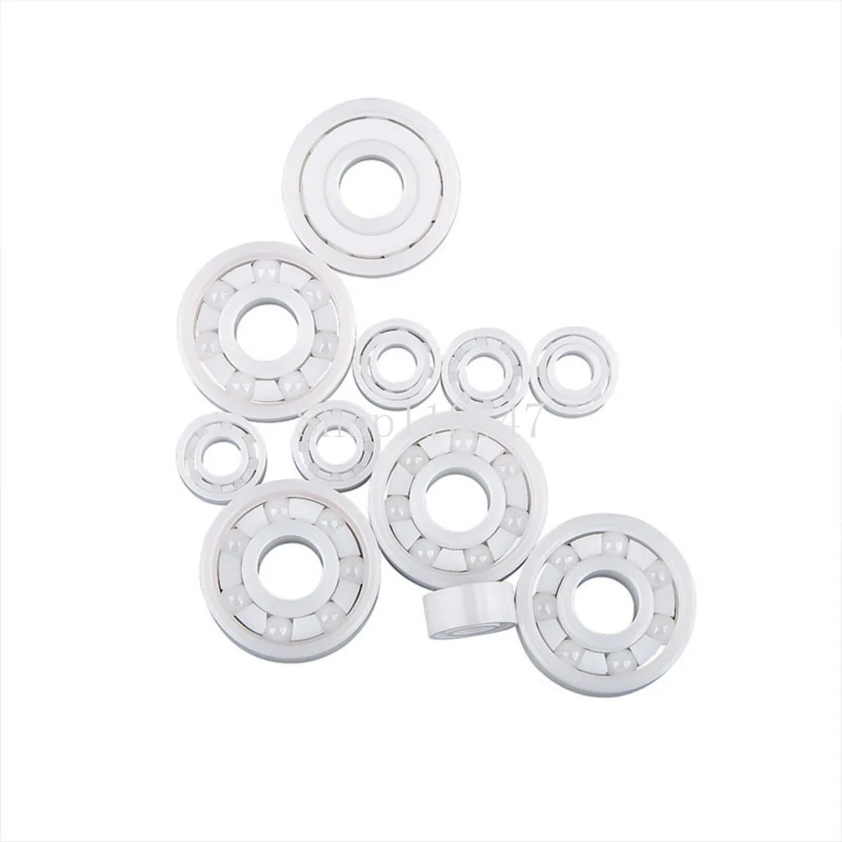 Full Ceramic Bearing 608 623 6000 6001 6008 6009 6014 MR105 MR106 ZrO2 Ball Bearing Zirconia Oxide Bearing Ceramic Ball Bearings