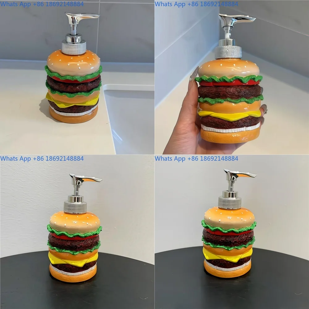 

Cute High Quality Bottle for Hand Soap Shampoo Lotion Liquid Dispenser for Bathroom Use