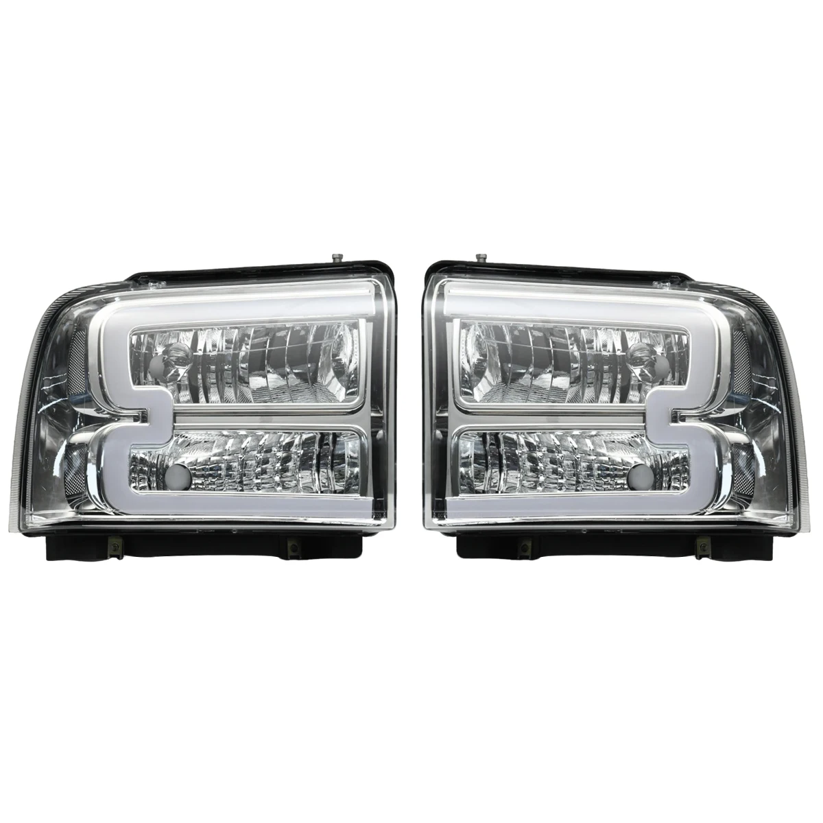 

STLFWholesale Price LED Light Source Automotive Headlights for Fords F-250 2005 2006 2007