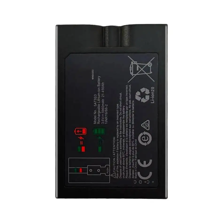 For Ring 5AT3S3 Video Doorbell 2 3 Spotlight Cam Spotlight Camera Battery 5960mAh Good Low-Temperature Performance