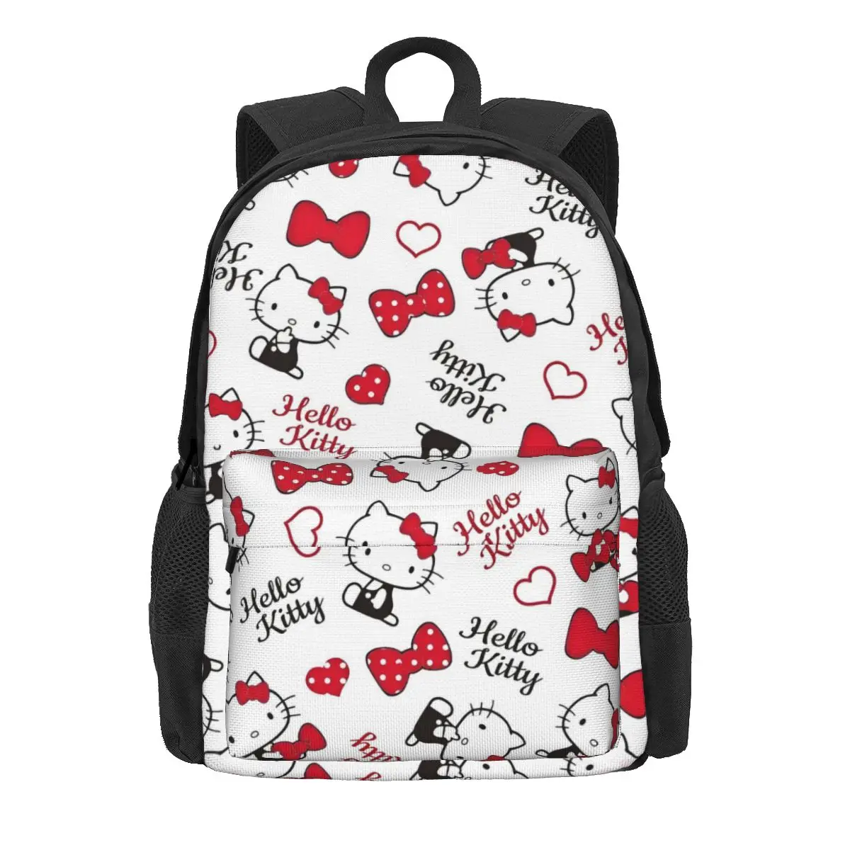 Cartoon Hello Kitty Women Backpack Mochila Children School Bag HelloKitty Computer Mochila Boys Girls Large Capacity Rucksack