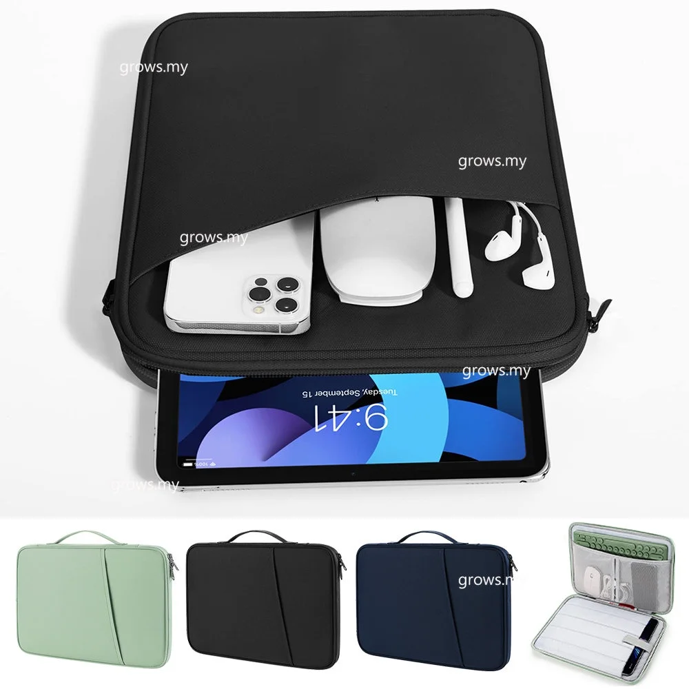 Portable Handbag Case For Amazon Fire Max 11inch 2023 13th Gen Shockproof Pockets Portable Sleeve Pouch Bag