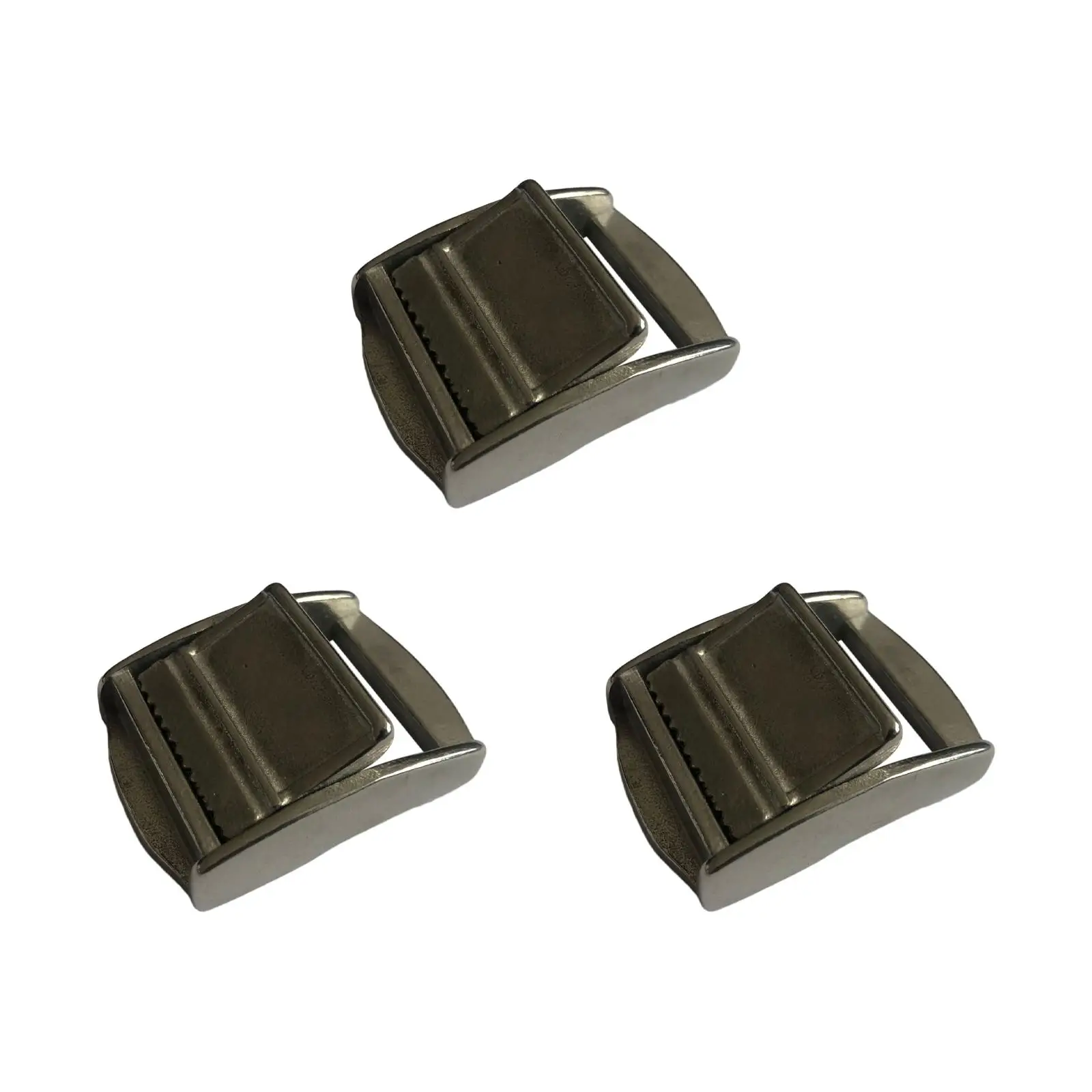 3x correias cam fivela, correias de amarração resistentes ajustável cambuckle aço inoxidável para motocicleta, caminhões, trailer, bagagem