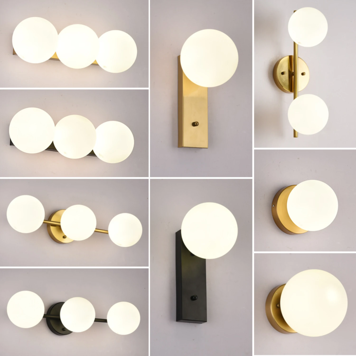 Modern Nordic LED Wall Lights, candeeiro para decoração interior minimalista, luminárias sofisticadas para cabeceira e quarto, novo, G9