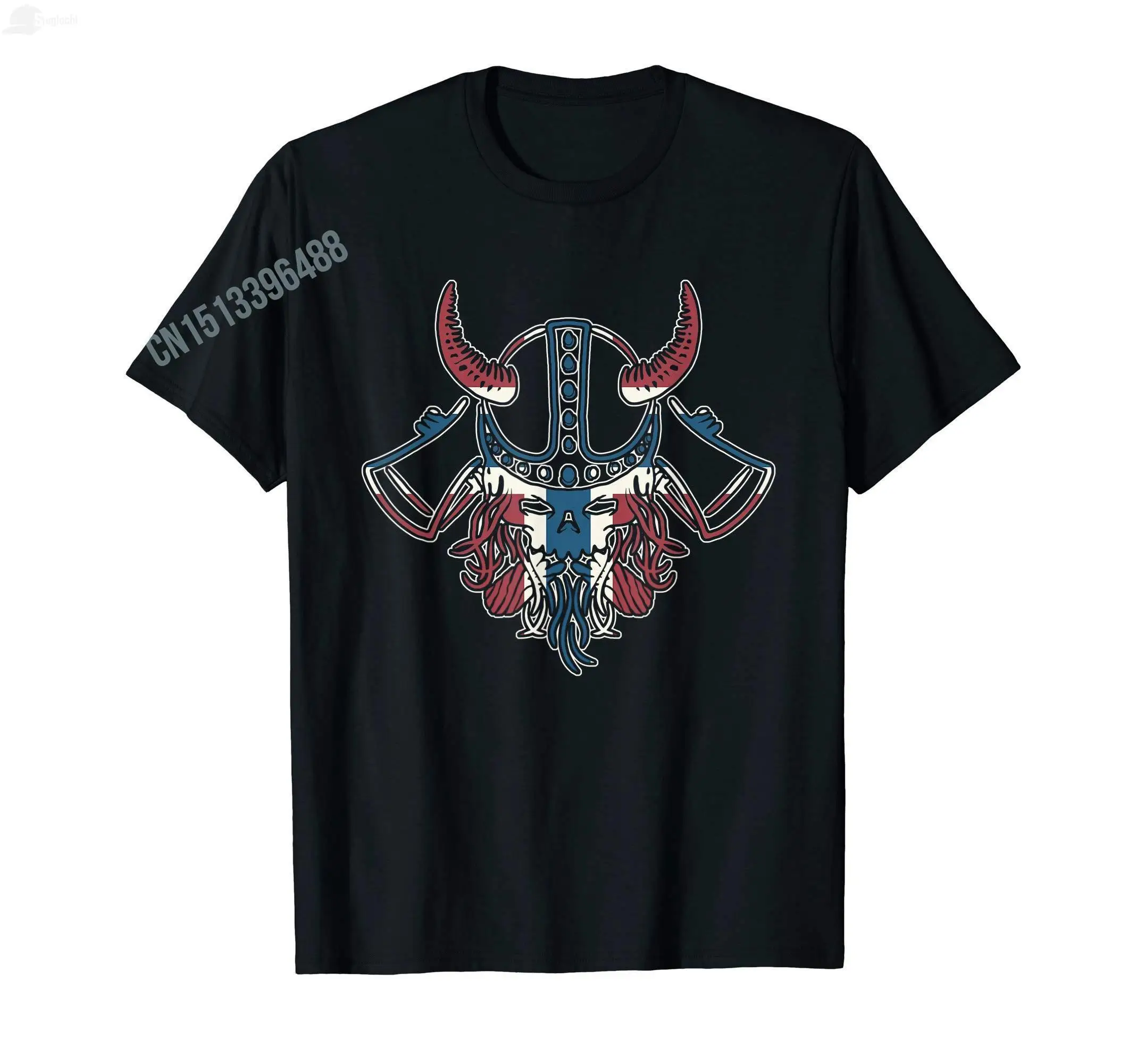 100% Cotton Norway Viking Northman Flag T-Shirt For Men Women T Shirt Tops Tees For Gift