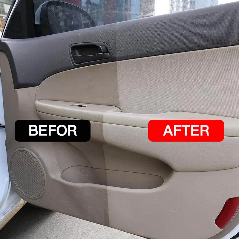 EAFC Car Foam Cleaner Neutral PH for Leather Woven Fabric Seat  50ML /100ML/200MLDecontamination Car Interior Cleaner Spray Tool