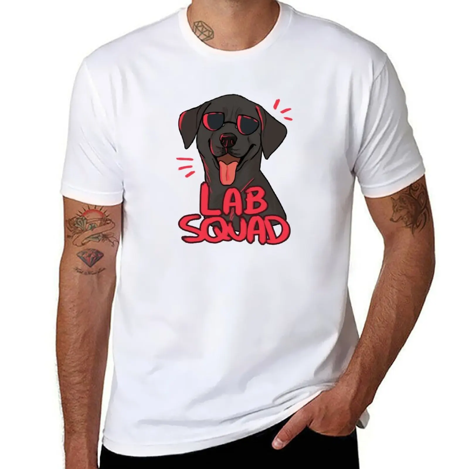 

BLACK LAB SQUAD T-Shirt man t shirt graphic t shirt man designer T-Shirt
