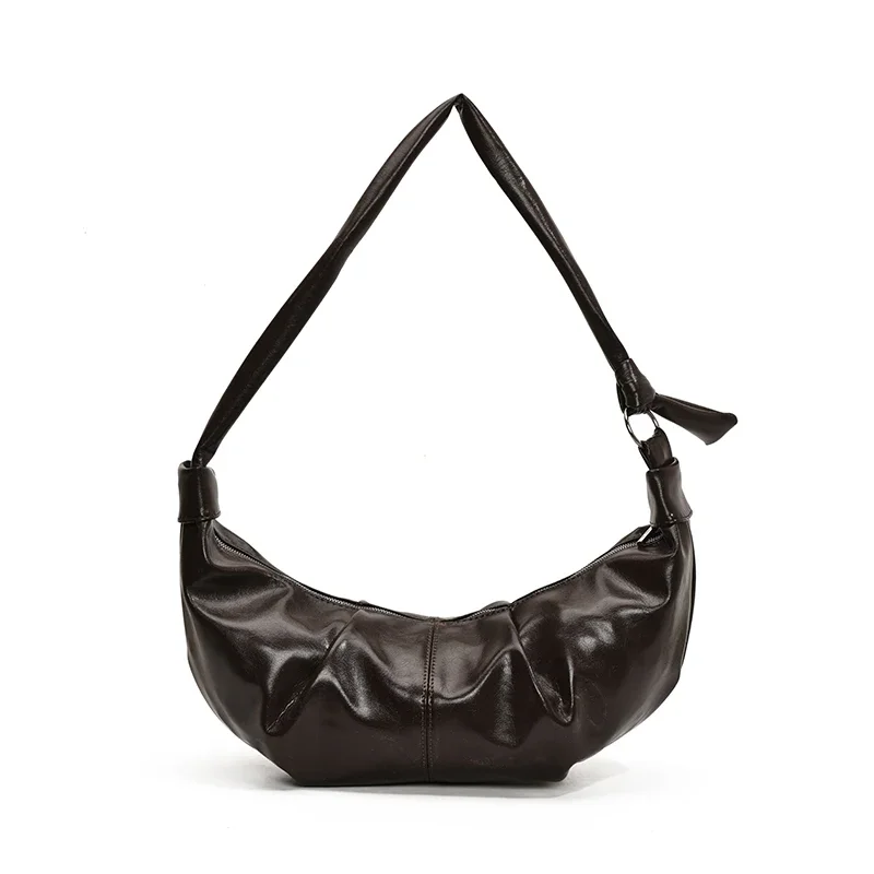 2024 بولي PU بلون حار بيع الأفاق حقيبة كروسبودي سستة شعبية موضة حقيبة كتف نسائية لينة تنوعا حقيبة يد بسيطة