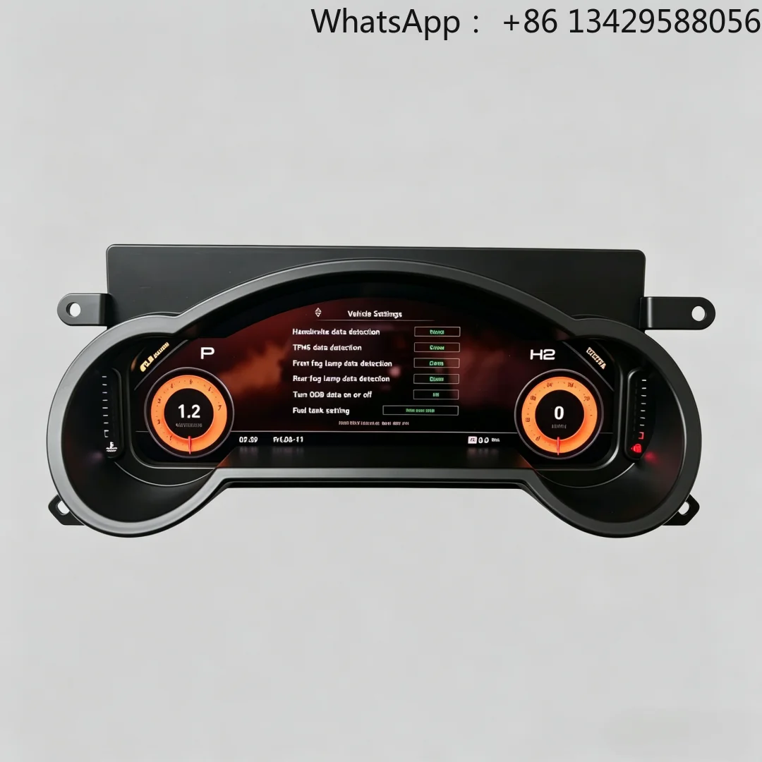 Car Dashboard Auto Gauge for Toyota FJ Cruiser 2007-2023 LCD Instrument Digital Cluster Dashboard Panel Linux System Speed Meter