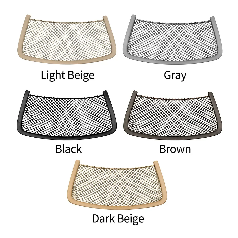 For Mercedes W164 W166 W292 W251 Car Seat Back Panel String Bag Backrest Storage Pocket Cover For Benz ML GL R GLE GLS Class - Image 4