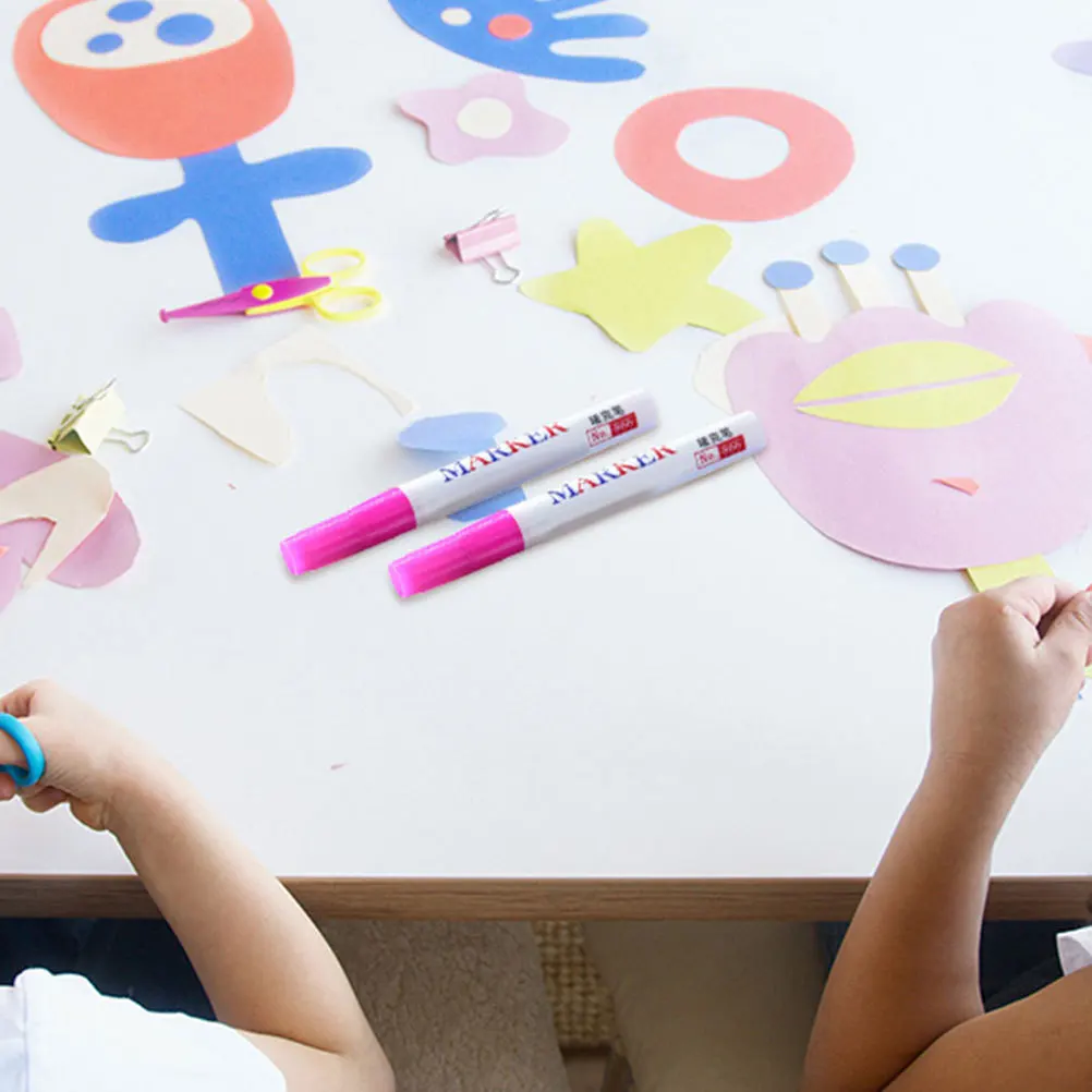 

12 шт., маркеры для краски на масляной основе, яркие цвета, художественные ручки с гладкой ручкой для рисования, рисования, раскраски, подарочные маркеры для краски для металла