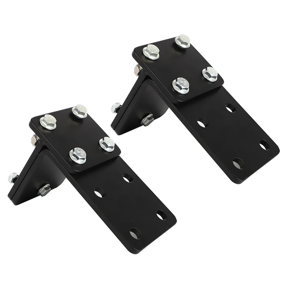 BLACK For Mk2 Escort Alloy Quick Release Spotlamp Brackets PCoated Spot Lamp Bracket