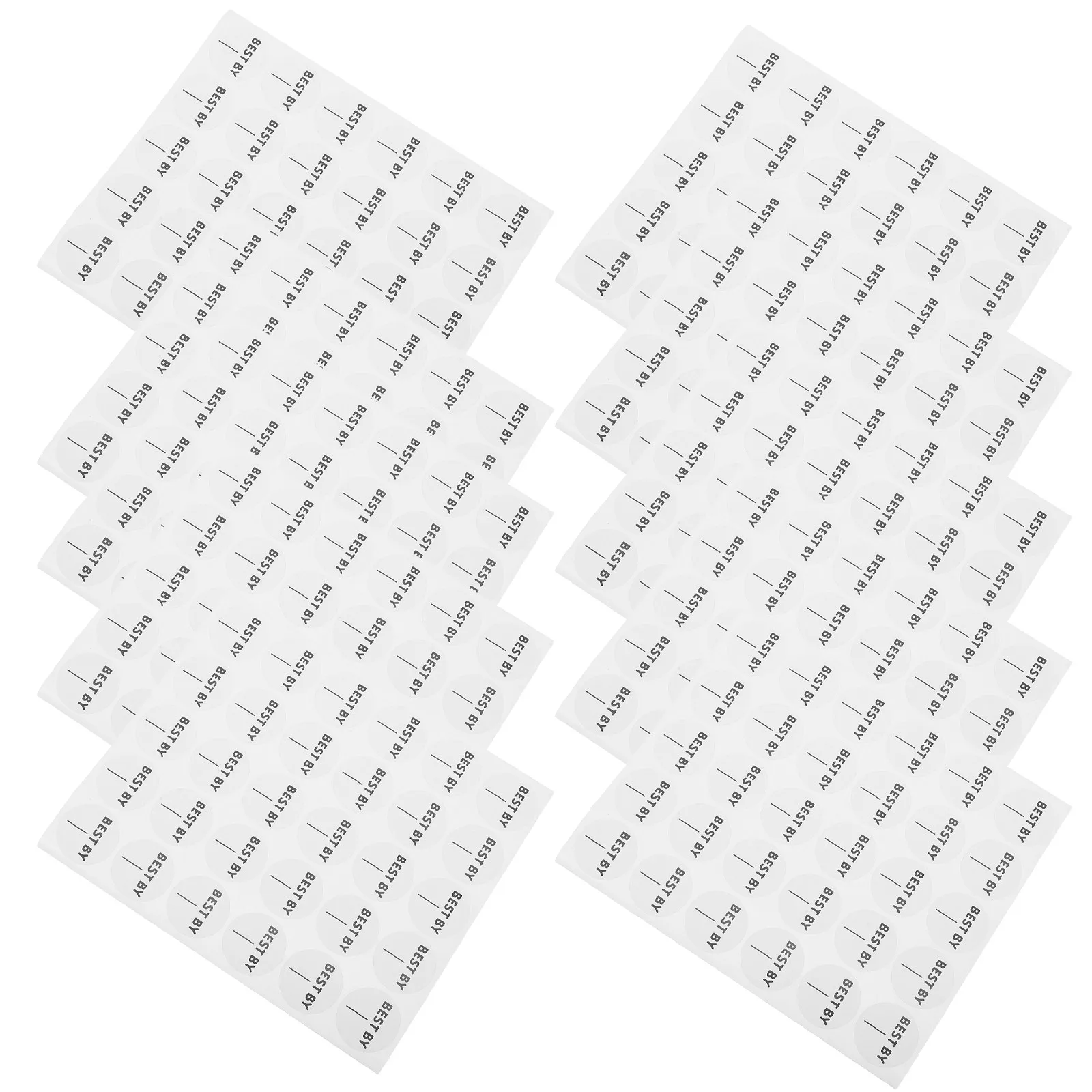 

30Pcs Food Expiry Tracking Labels Best by Date Stickers Blank Expiration Date Stickers for Food Containers Fridge Freezer