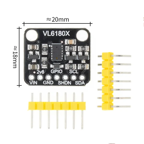 VL6180X Proximity Sensor Optical Ranging Ambient Light Sensor Gesture Recognition Development Board Module