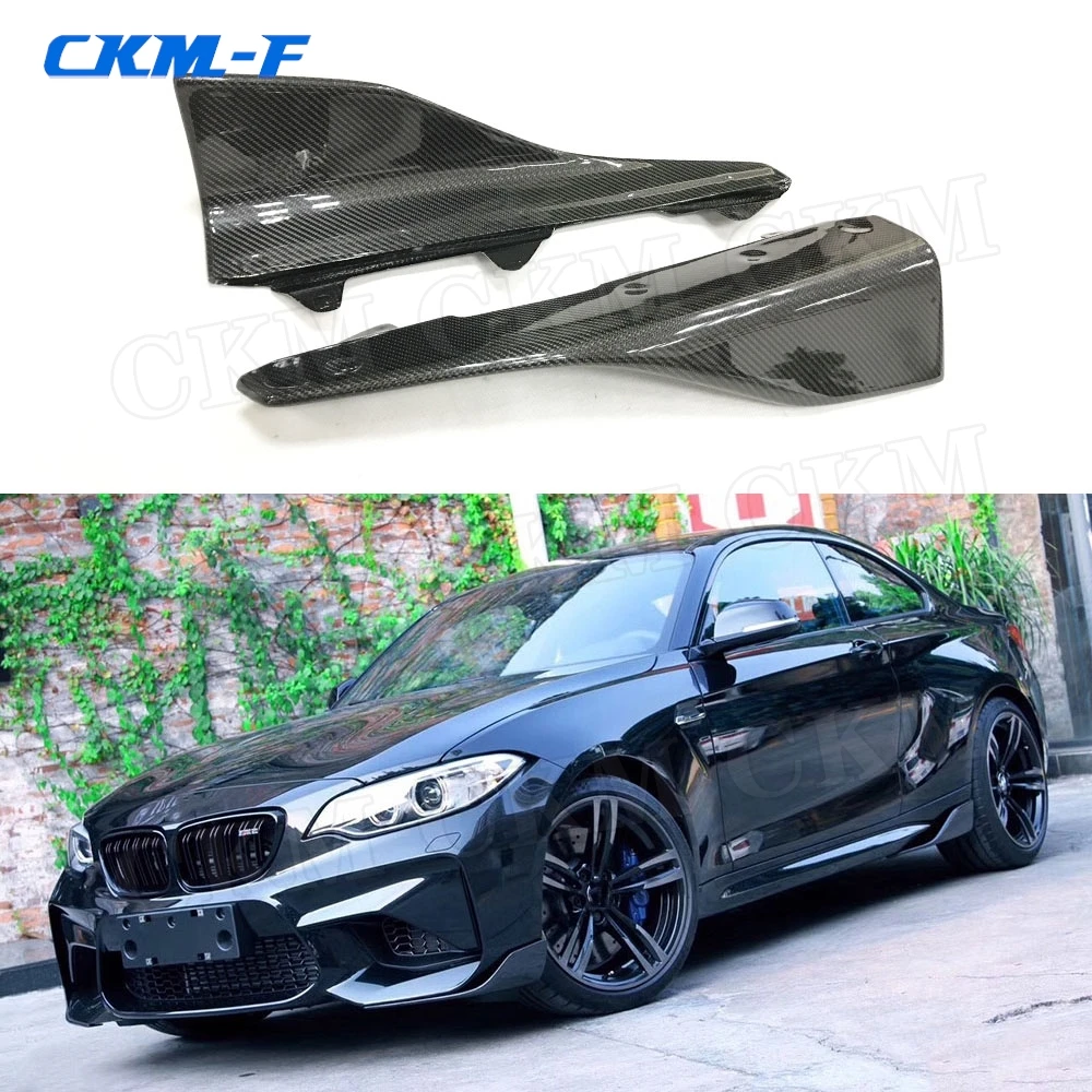 

Side Skirts Splitters Cupwings Winglets for BMW 2 Series F87 M2 M2C 2016 2017 2018 2019 2020 Carbon Fiber Canards Apron