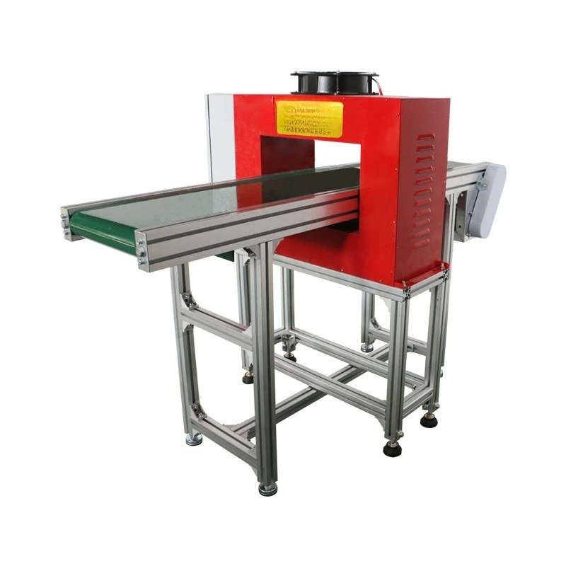 Assembly line conveying belt through frame demagnetizer degaussing equipment industrial automation degaussing machine