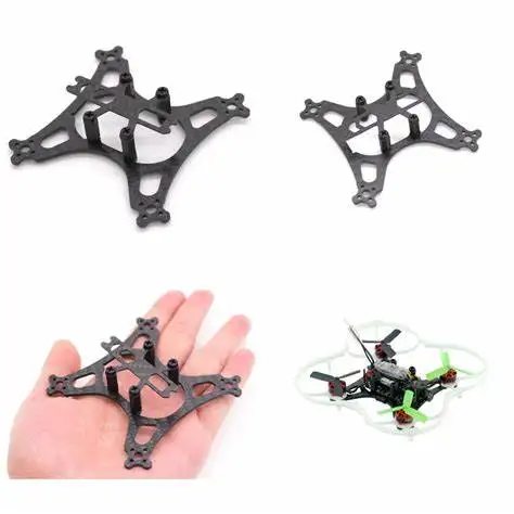 Kingkong LDARC 90mm Mini Racing Quadcopter in fibra di carbonio 90GT Frame Kit indoor brushless FPV QAV rc drone solo telaio