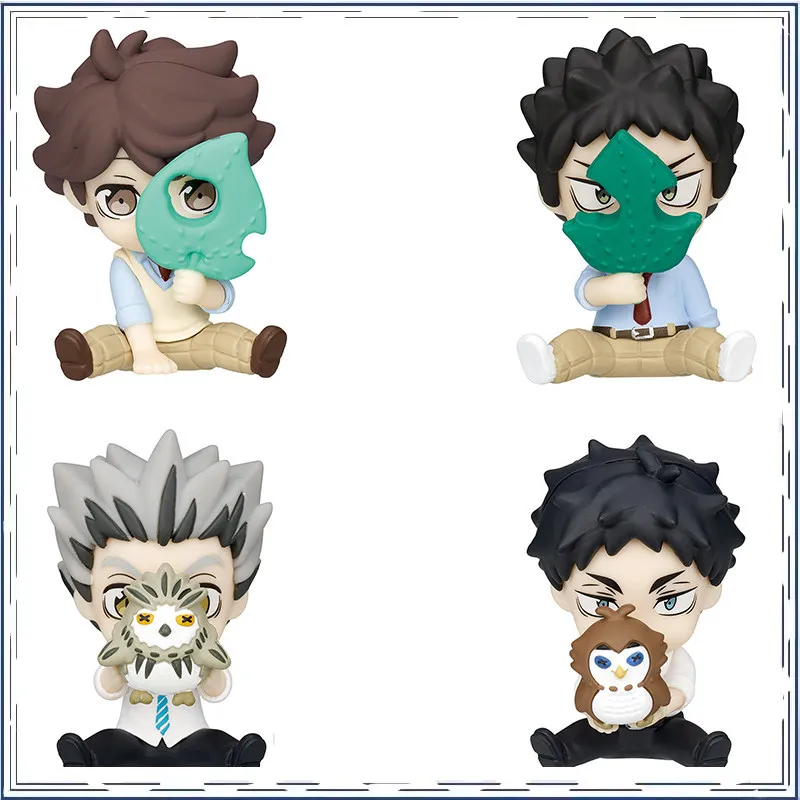 Haikyuu!! Oikawa Tooru Kotaro Bokuto Gashapon Versteckspiel-Modell Sammlerstück Dekofigur