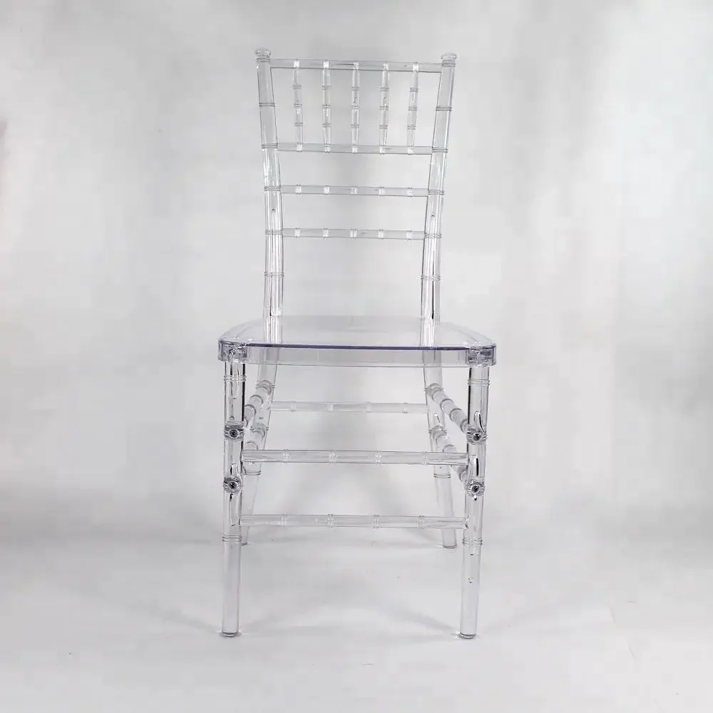Wedding party Banquet Hotel transparent bamboo chairs