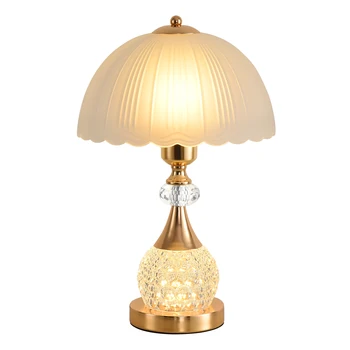 Luxury Crystal Petal Lamp 1