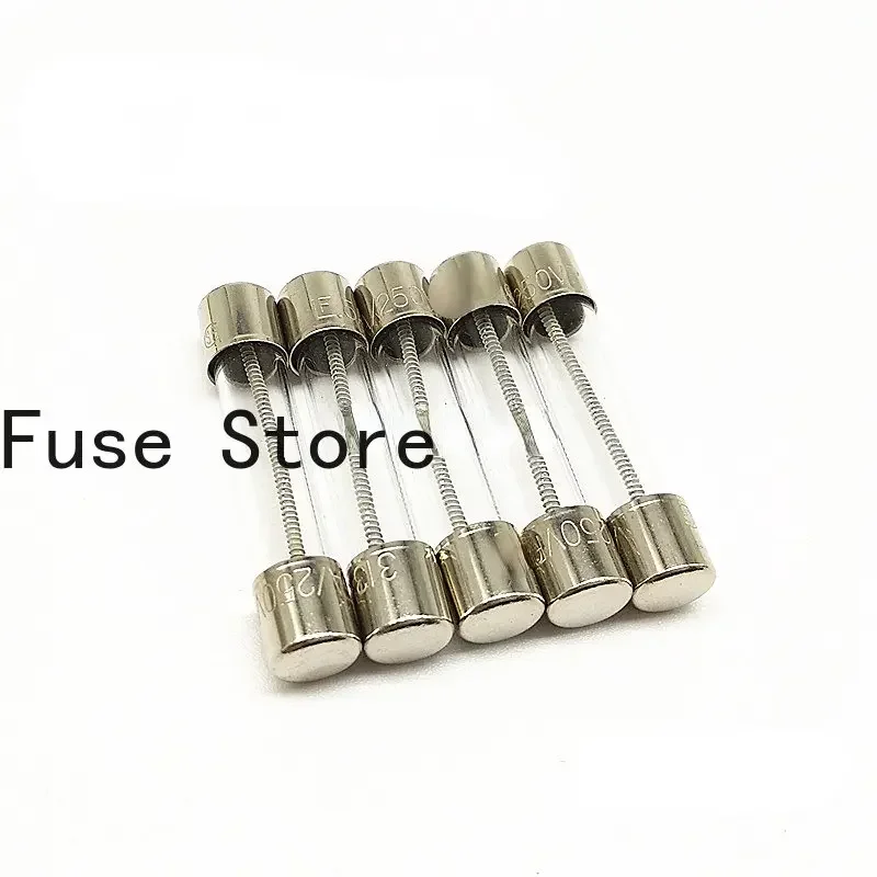 5PCS 0313.250MXP313 250MA Glass Fuse 6*32 Delay 250MA/250VP.