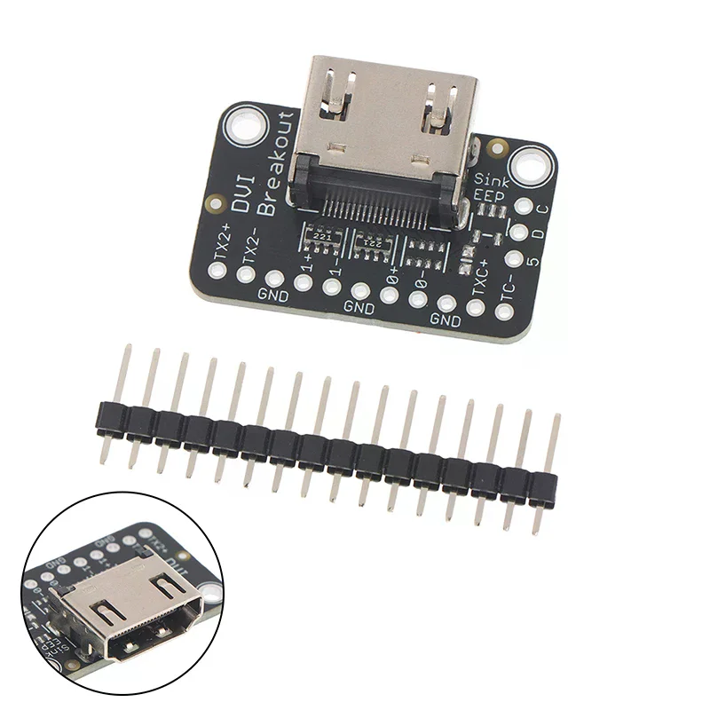 Connect DVI Sources! 4984 Adafruit DVI Breakout Board, For Source Devices Adapter Accessories