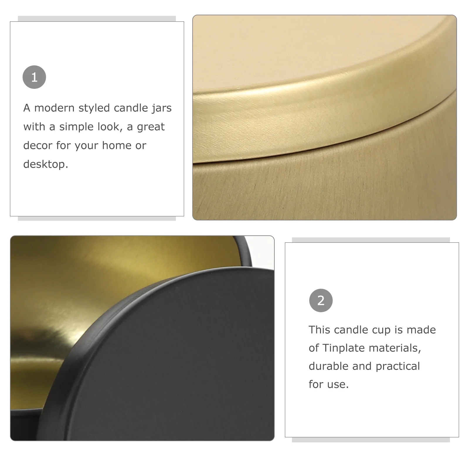 

24 шт. банки прочная жесть с уплотнительной крышкой DIY держатели контейнеры для ароматерапии вотивные свечи банка