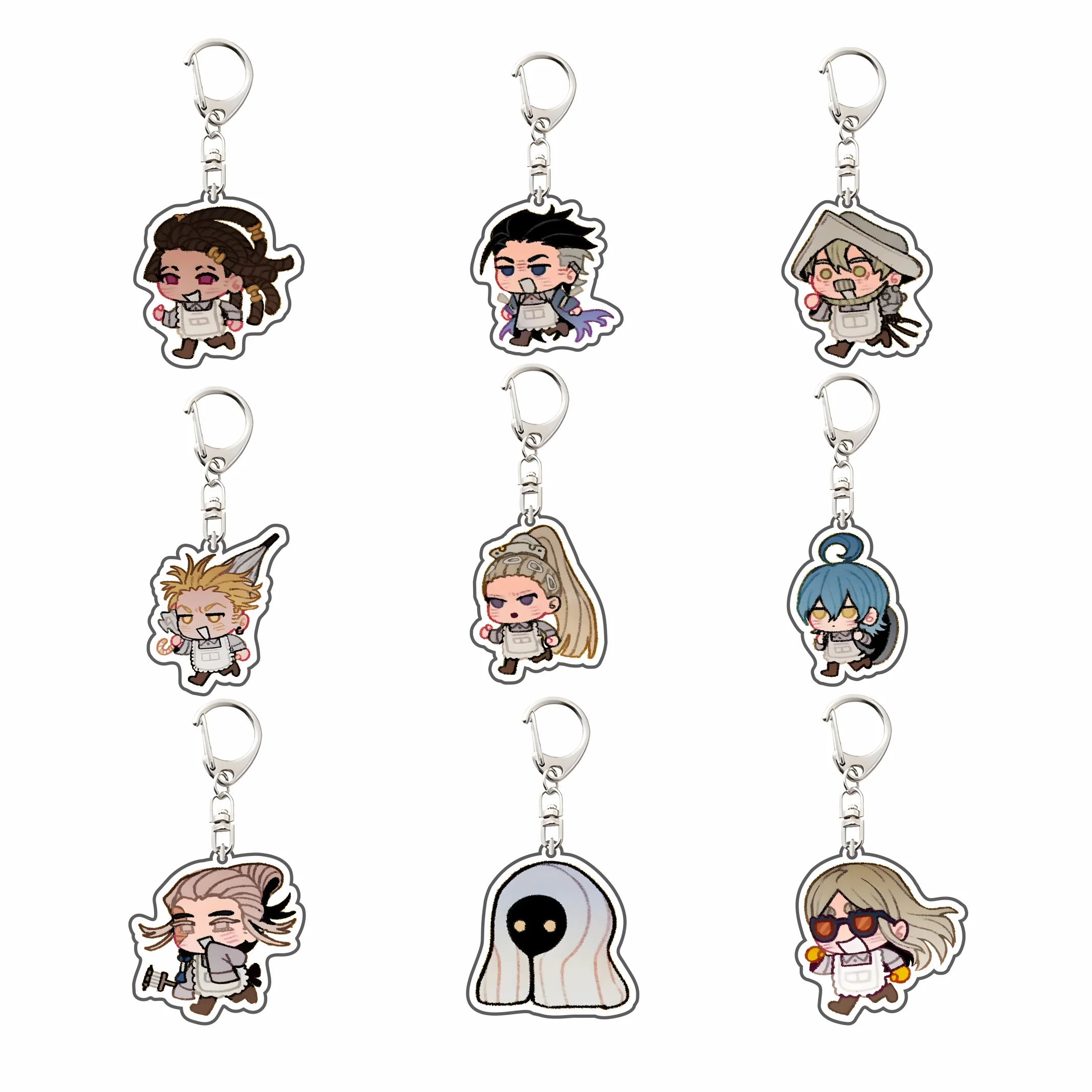 Anime GACHIAKUTA 6cm Acrylic Keychain Rudo Surebrec Decorations Accessories Decor Gifts Exquisite Products