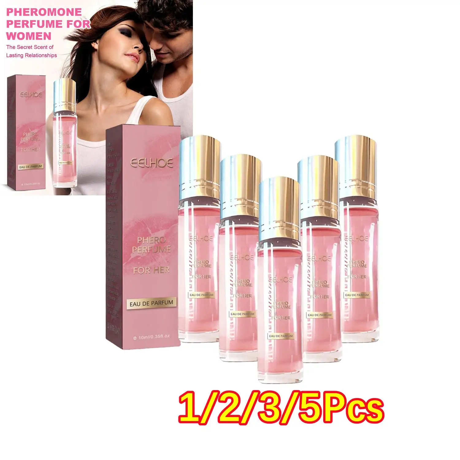 1/2/3/5Pcs 10ml Flirting Perfume Pheromone Sexually Stimulating Fragrance Oil Long-lasting Fragrance Sexy Product For Women