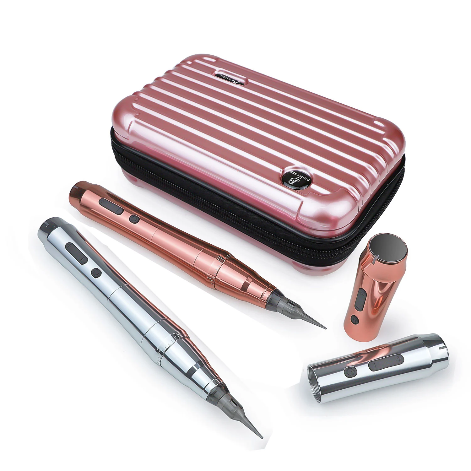 Biomaser Electric Wireless PMU Machine Pen Lower Noise Rechargeable Microblading Eyebrow Lip Permanent Makeup Tattoo Machine