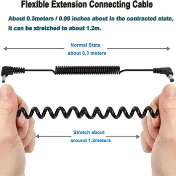 適用於佳能 EOS Rebel T3 T5 T6 Kiss X50 X70 EOS 1100D 1200D 1500D 的 USB 驅動器連接線適配器 + DR-E10 直流耦合器 + LP-E10 假電池 8 最佳銷售 佳能 EOS 1100D - №7