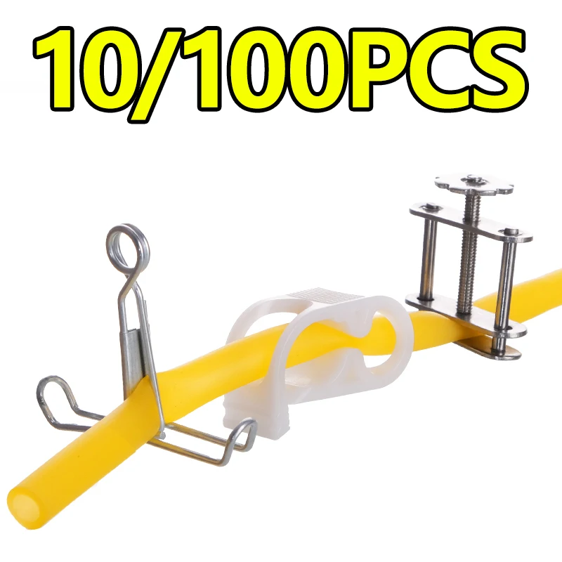 

Water stop clamp stainless steel/galvanized/plastic material laboratory latex tube clamp spring screw clamp 10 pcs/100 pcs