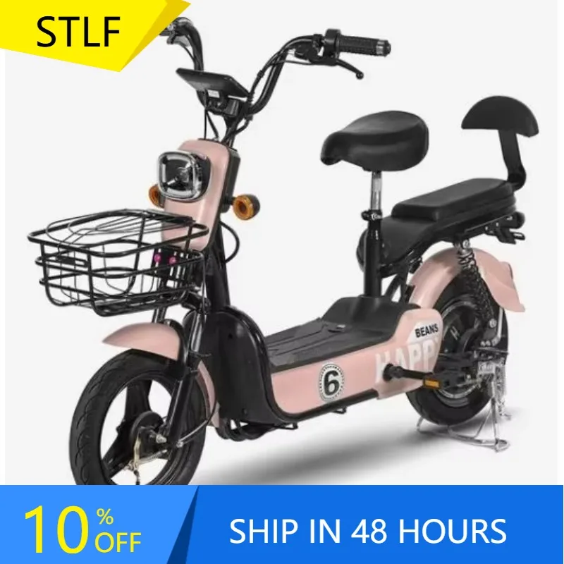 

Zuimi High-end China Factory Supply 48V 2 Seat Electric Moped Bike 500W Digital Electronic Bicycle For Adults