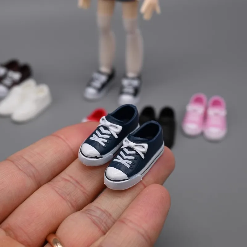 2025 جديد 1/12 مقياس الذكور أحذية نسائية المنخفضة قطع قماش نموذج ل 6 بوصة Figma SHF BJD تبليجو عمل أرقام دمى اللعب المشجعين