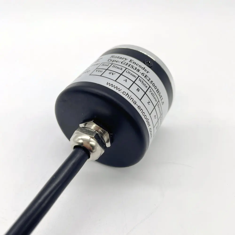 

GHS38-6E2500BML5 TTL line driver 5v incremental encoder 100~ 2500PPR