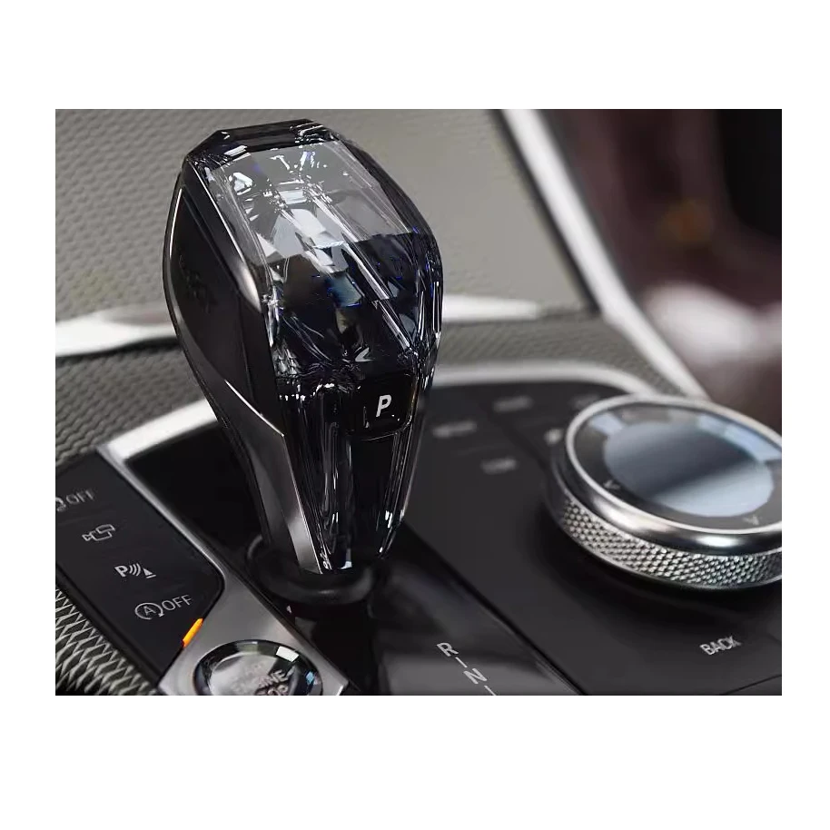 

Crystal Car Gear Shift Knob Lever Replacement for bmws X5 X6 X7 G05 G06 G07 2020 2021 2022 Led Light Modify Accessories