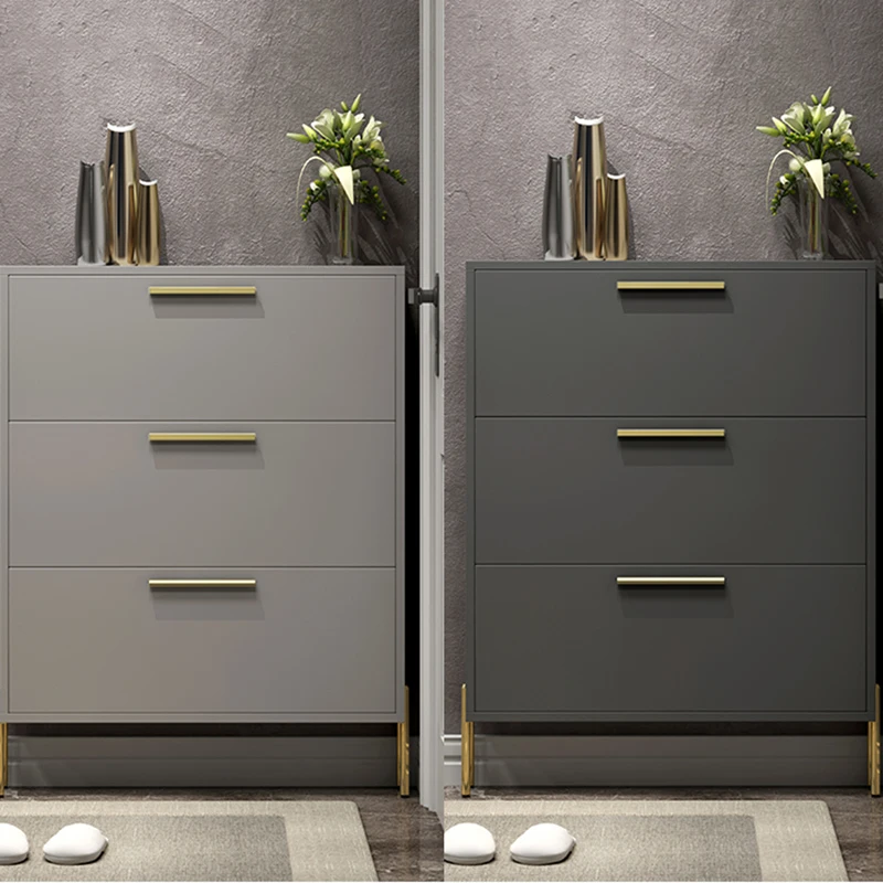 Luxury Modern Shoe Cabinets Portable Entryway Storage Multifunctional Door Foldable Shoe Rack Multi Layer Scarpiera Furniture